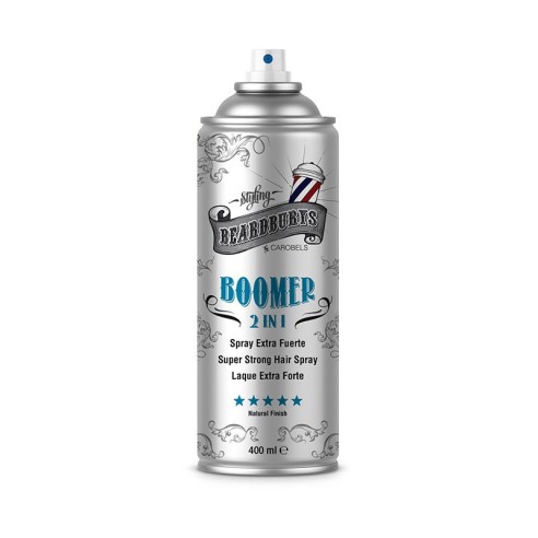 Beardburys Boomer lacca per capelli 400 ml -prodotti per lo styling dei capelli -Beardburys