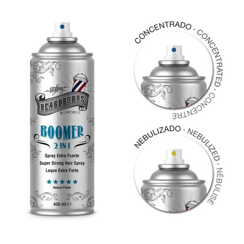 Beardburys Boomer HairSpray 400ml -Produtos de estilo -Beardburys