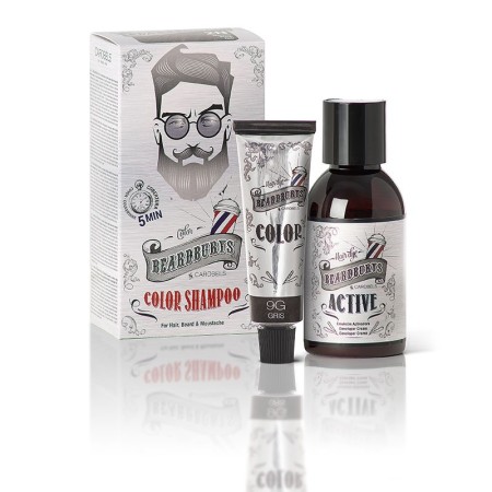 Shampoo grigio Beardburys 9G -coloranti semipermanenti -Beardburys