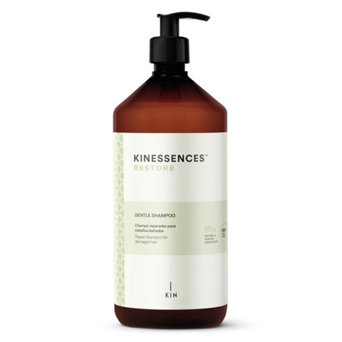 Kinessences Restore Shampoing Doux 1000ml Kin Cosmetics -Shampooings -KIN Cosmetics