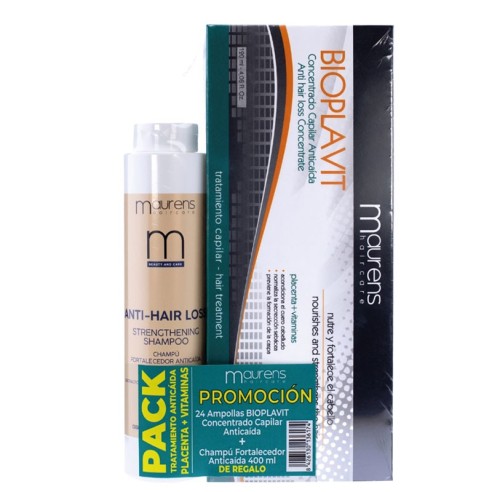 Placenta Anti-Hair Loss Pack + Maurens Vitamins -Anti fall -Maurens