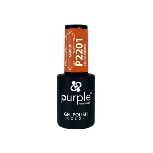 Esmalte Gel P2201 Famous Painting Purple Professional -Esmalte semi permanente -Purple Professional
