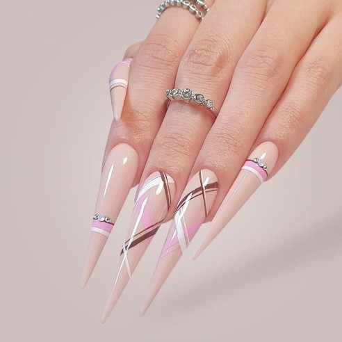 Smalto semipermanente P2205 Famous Bridge Purple Professional -Smalto semipermanente -Purple Professional