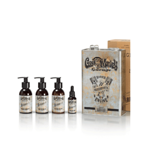 Kit de barba Beardburys & Gas Monkey -Categoria invisível -Beardburys