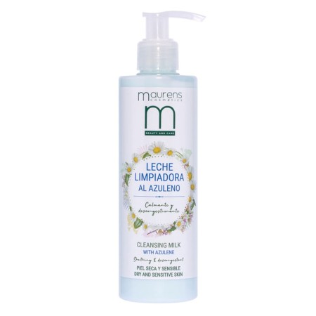 Leite Lim Azulene 250ml Maurens -Limpadores e tonificantes -Maurens