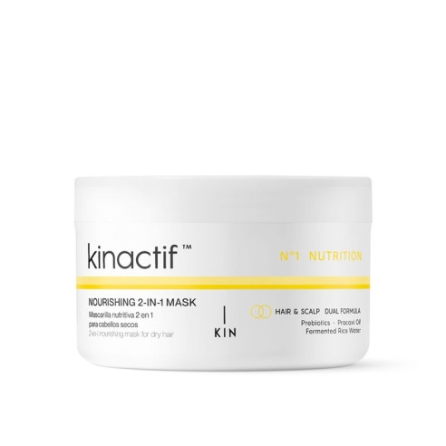 Kinactif Nutri Nourishing 2 em 1 máscara 200 ml -Máscaras de cabelo -KIN Cosmetics