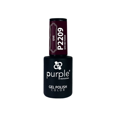 Esmalte Gel P2206 Give Me Power Purple -Vernis semi permanents -Purple Professional