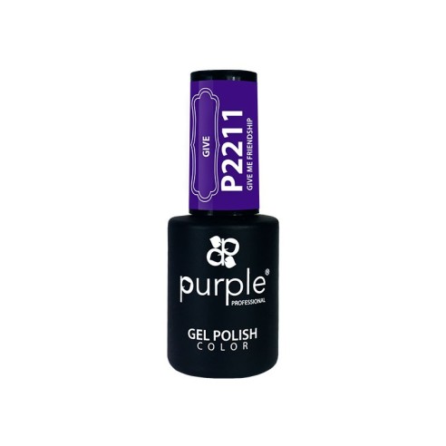 Esmalte Gel P2206 Give Me Friendship Purple -Vernis semi permanents -Purple Professional