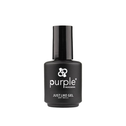 Top Coat Just Like Gel Purple Professional 15ml -Nail polish -Purple Professional