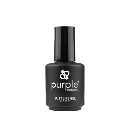 Überlack Just Like Gel 15ml Lila -Grund- und Decklacke -Purple Professional