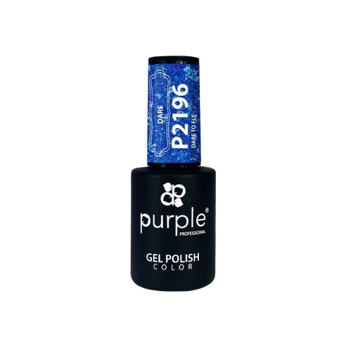 Esmalte Gel P2196 Dare to Fly Purple Professiona -Semi permanent nail polishes -Purple Professional