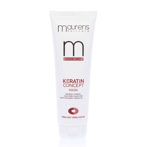 Mascarilla Keratina y Argán Keratin Concept Maurens 250ml -Mascarillas para el pelo -Maurens