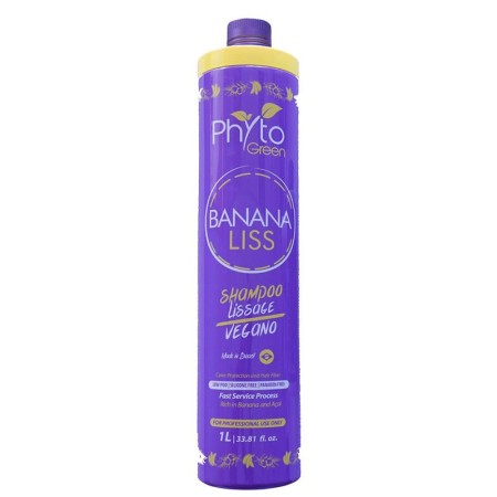 Alisado vegano Banana Gloss Phytogreen1L -Permanentes y alisados -