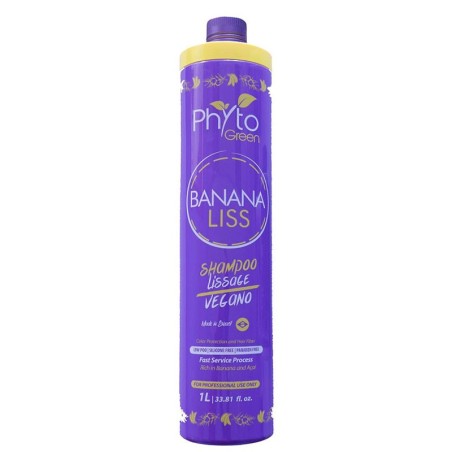 Veganes Glättungs-Bananenglanz Phytogreen1L -Dauerwellen und Glätten -