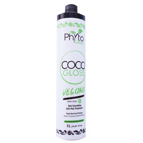 Alisado vegano Coco Gloss Phytogreen1L -Permanent and straightened -