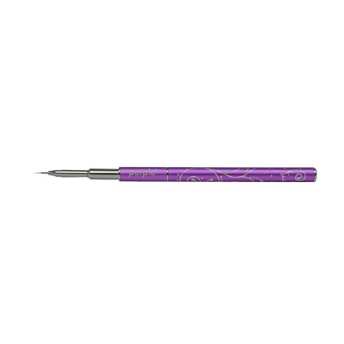 Nylon Nail Art Brush n.000 Purple Professional -Utensils Accessories -Purple Professional