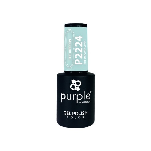 Esmalte Gel P2224 The Unicorn Luna Purple Profes -Semi permanent enamel -Purple Professional