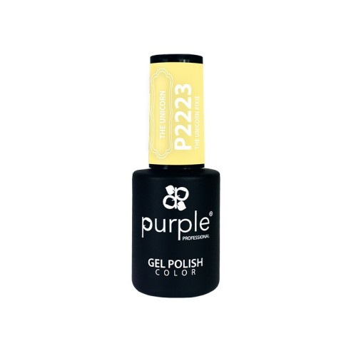 Esmalte Gel P2223 The Unicorn Pixie Purple Profes -Émail semi permanent -Purple Professional