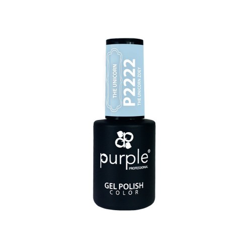 Esmalte Gel P2222 The Unicorn Zoey Purple Profes -Émail semi permanent -Purple Professional