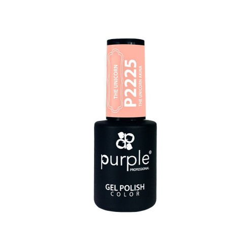 Esmalte Gel P2225 The Unicorn Akina Purple Profes -Esmalte semipermanente -Purple Professional