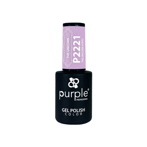 Smalto semipermanente P2221 The Unicorn Poppy Purple Professional -Smalto semipermanente -Purple Professional