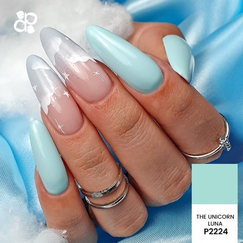 Esmalte Gel P2224 The Unicorn Luna Purple Professional -Esmalte semi permanente -Purple Professional