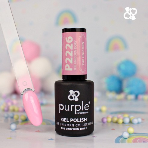 Purple Professional Esmalte Gel P2226 The Unicorn Dory -Esmalte semi permanente -Purple Professional