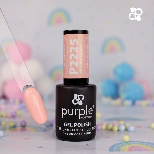 Vernis Gel Purple Professional P2225 La Licorne Akina -Vernis semi permanents -Purple Professional