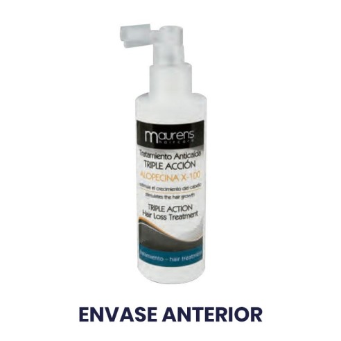 Alopecina X-100 Tratamiento Anticaída -Tratamientos para el cuero cabelludo -Maurens