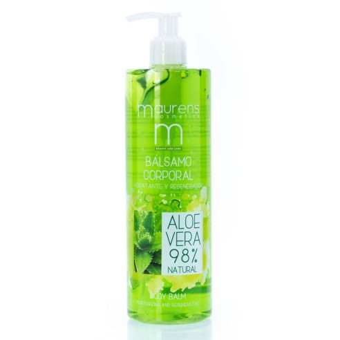 Balsamo corpo all'Aloe Vera 98% Maurens 500ml -Creme depilatorie, decoloranti e post depilatorie -Maurens