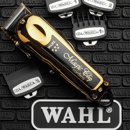 Goldfarbene kabellose Schneidemaschine Magic Clip Wahl -Haarschneidemaschinen, Trimmer und Rasierer -Wahl 2