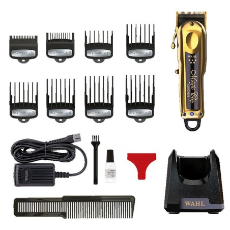 Goldfarbene kabellose Schneidemaschine Magic Clip Wahl -Haarschneidemaschinen, Trimmer und Rasierer -Wahl