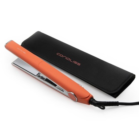 The Wide Hair Straightener Black Soft Touch | Corioliss® Official Shop