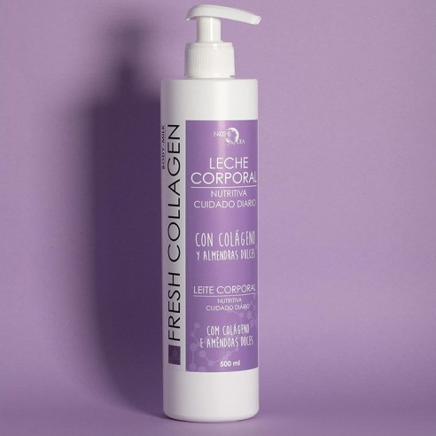 Leite Corporal com Colágeno 500ml Noche & Día -Cremes hidratantes -Noche & Día