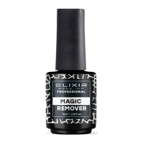 Elixir Magic Remover Gel Manucure Eliminateur 15 ml -Bases et couches de finition -Elixir Make Up