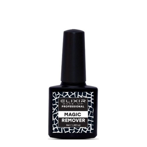 Elixir Magic Remover Eliminador Manicura Gel 5ml -Bases e Top Coats -Elixir Make Up