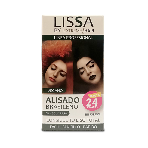 Vegan Alisamento Pack Lissa Morenos + Kit Manutenção Pós Alisamento (Shampoo + Máscara) -Pacotes de produtos para cabelo -