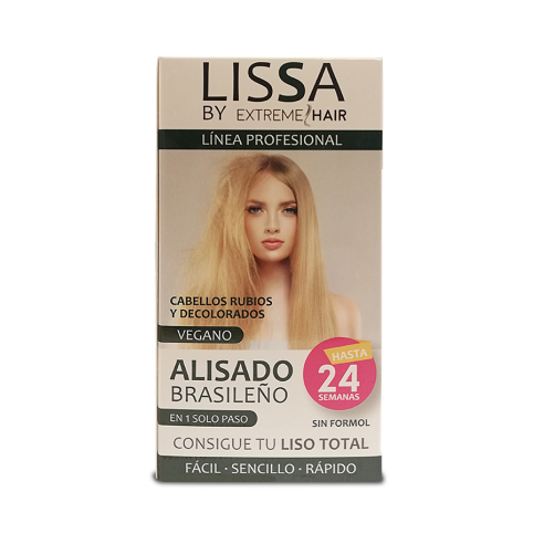 Pack Alisado Vegano Rubios Lissa + Kit Mantenimiento Post Alisado (Champú + Mascarilla) -Packs de productos para el pelo -