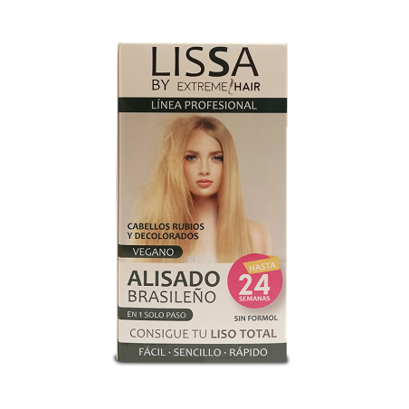 Lissa Vegan Blonde Glättungspaket + Pflegeset nach der Glättung (Shampoo + Maske) -Haarpflegepakete -