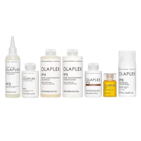 OLAPLEX offers No.0, No.3, No.6, No.7