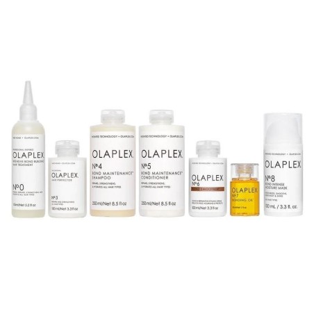 Olaplex Complete Hair Care Pack Nr. 0. Nr. 3. Nr. 4. Nr. 5. Nr. 6. Nr. 7. Nr. 8. Nr. 9. -Haarpflegepakete -Olaplex