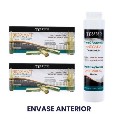 Bioplavit Anti-Haarausfall-Paket: Ampullen + Maurens Anti-Haarausfall-Shampoo -Anti-Fall -Maurens