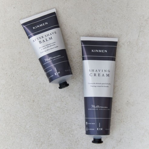 Kinmen Cream Shaving Pack + After Shave -Beard and mustache -KIN Cosmetics