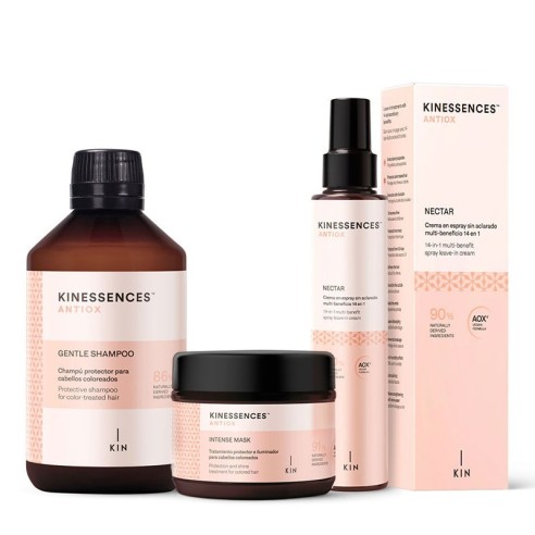 Pack Kinessences Antiox Maschera + Shampoo + Nectar Kin Cosmetics -Confezioni di prodotti per capelli -Kinessences