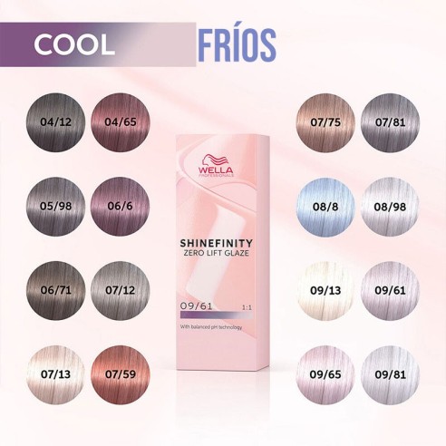 Shinefinity Glaze Wella 60ml -Semipermanente Farbstoffe -Wella