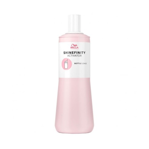 BOTTLE SHINEFINITY ACTIVATOR 2% 1000ml. WELLA -Oxidants -Wella