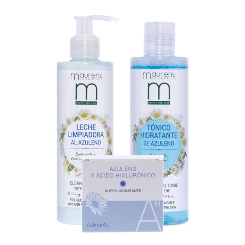 Azuleno Maurens Moisturizing Pack Cleansing milk + Tonic + Cream -face care -Maurens