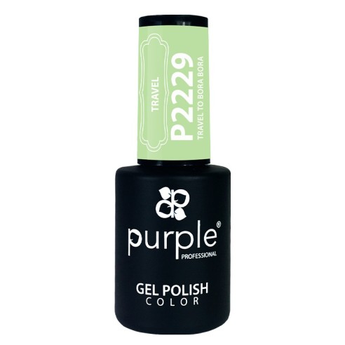 Esmalte Gel P2229 Travel To Bora Bora Purple -Semi permanent nail polishes -Purple Professional