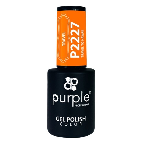 Esmalte Gel P2227 Travel To Hawaii Purple Profess -Esmalte semipermanente -Purple Professional