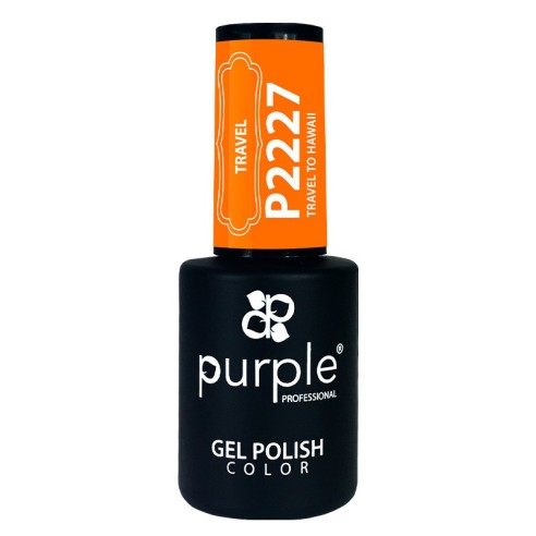 Esmalte Gel P2227 Travel To Hawaii Purple Profess -Semi permanent nail polishes -Purple Professional